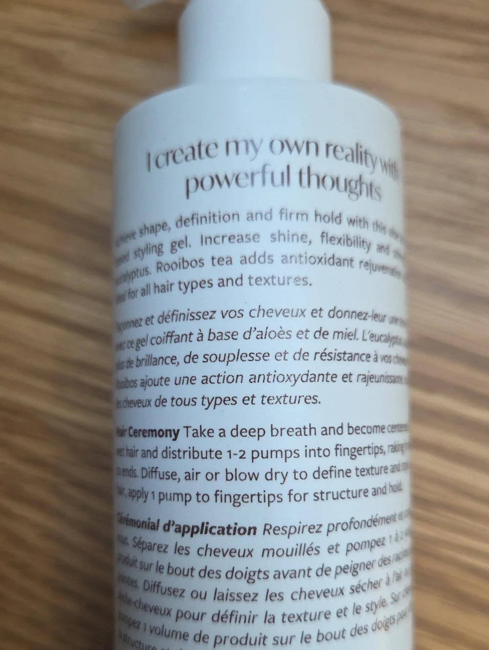 Innersense create hold